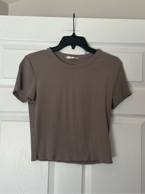 Gypsy + Jade Short Sleeve Crop Top